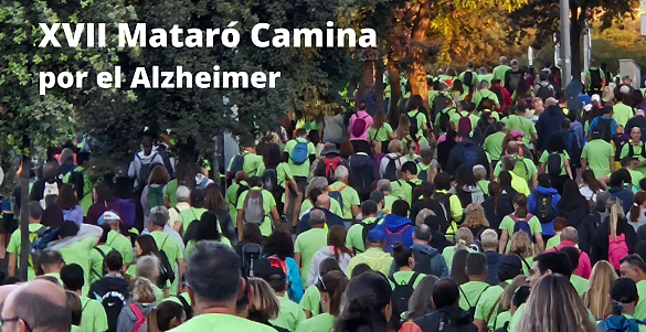 Apoyando la lucha contra el Alzheimer con Mataró camina