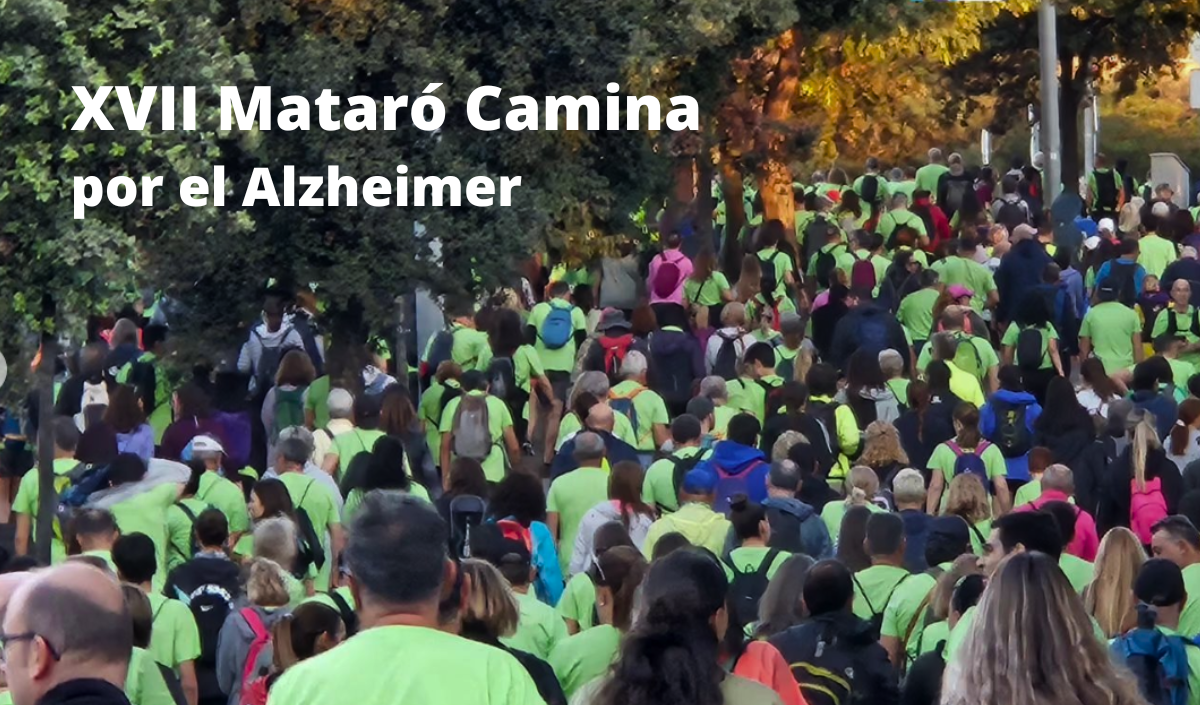 Apoyando la lucha contra el Alzheimer con Mataró camina